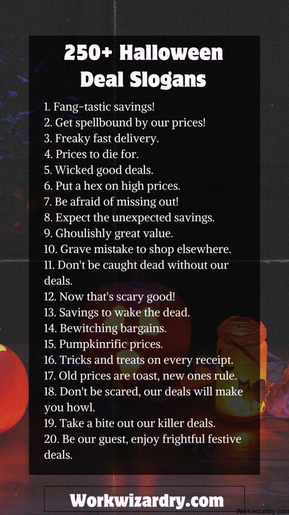 270 Halloween Sales Slogans That Sell Like Witchcraft in 2024 3 halloween-deal-slogans